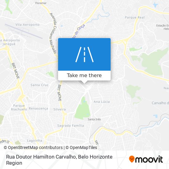 Mapa Rua Doutor Hamilton Carvalho