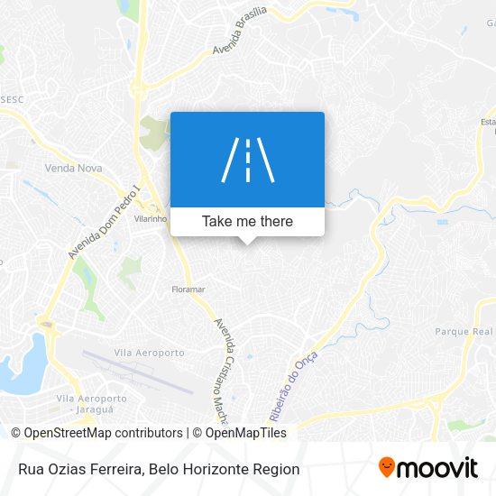 Rua Ozias Ferreira map