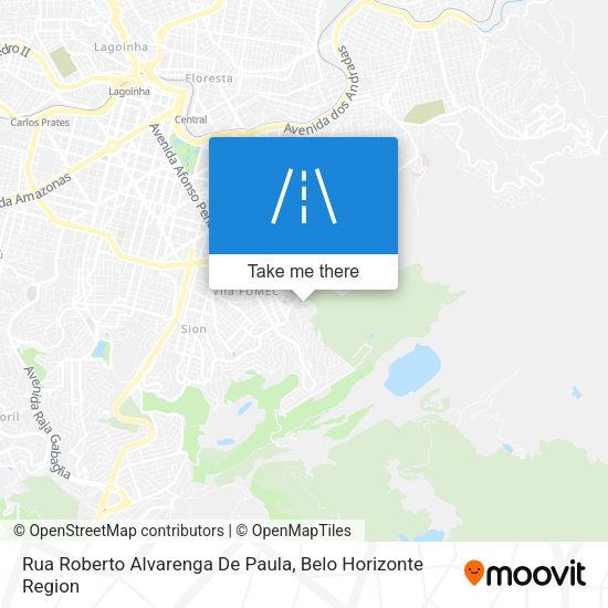 Rua Roberto Alvarenga De Paula map