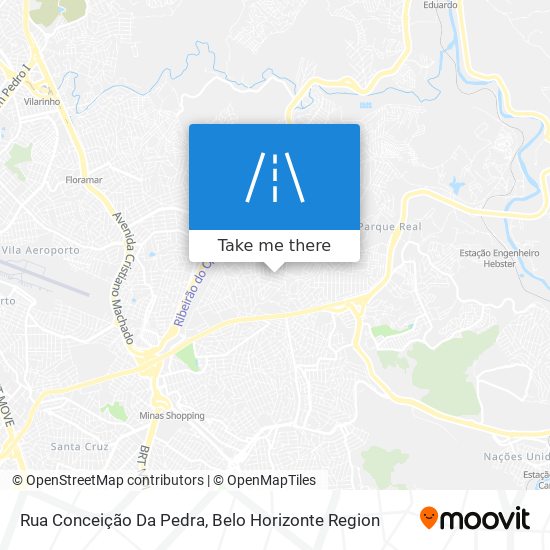 Mapa Rua Conceição Da Pedra