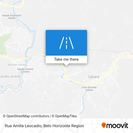 Rua Amita Leocadio map