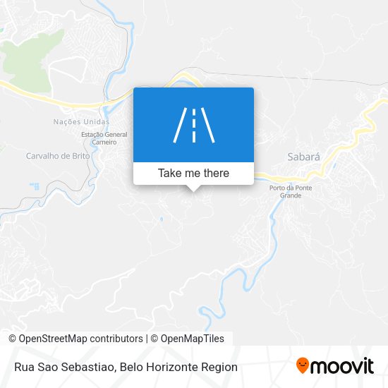 Rua Sao Sebastiao map