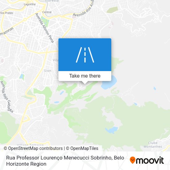 Rua Professor Lourenço Menecucci Sobrinho map