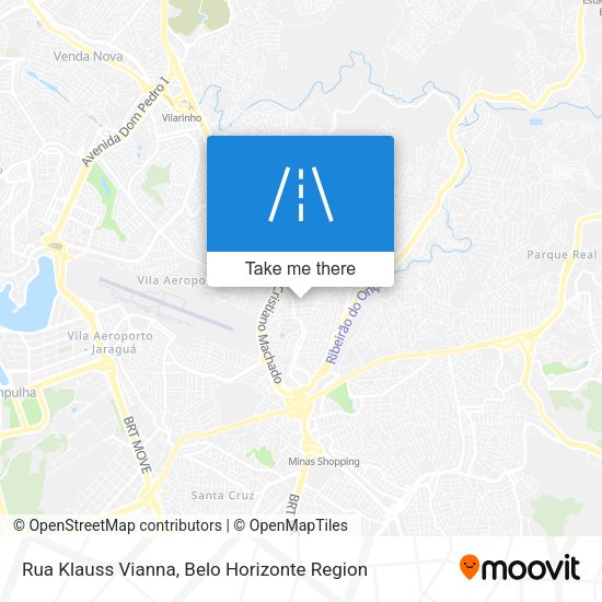 Rua Klauss Vianna map