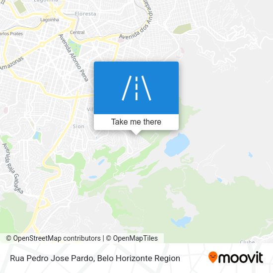 Rua Pedro Jose Pardo map