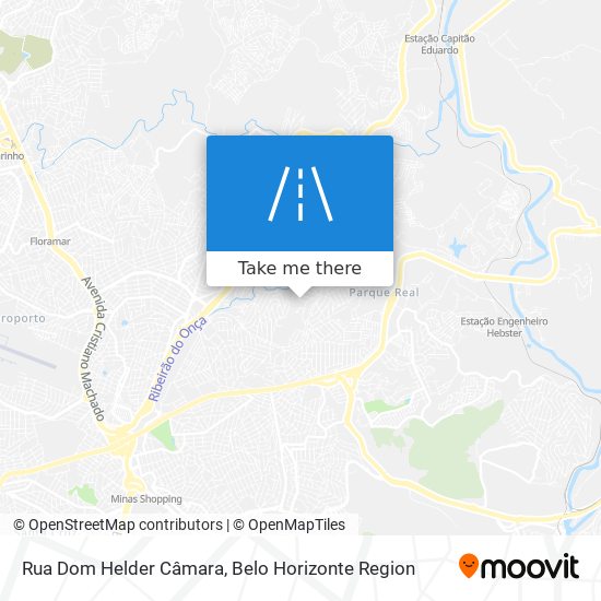 Mapa Rua Dom Helder Câmara