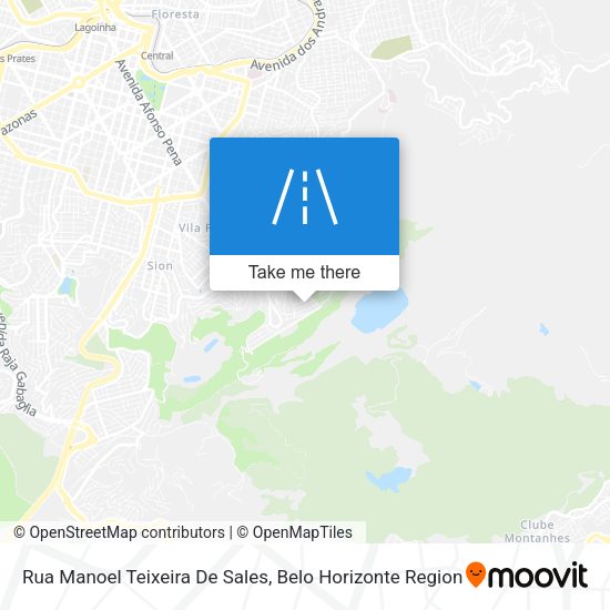 Rua Manoel Teixeira De Sales map