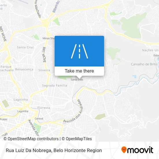 Rua Luiz Da Nobrega map