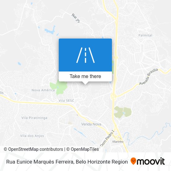 Rua Eunice Marquês Ferreira map