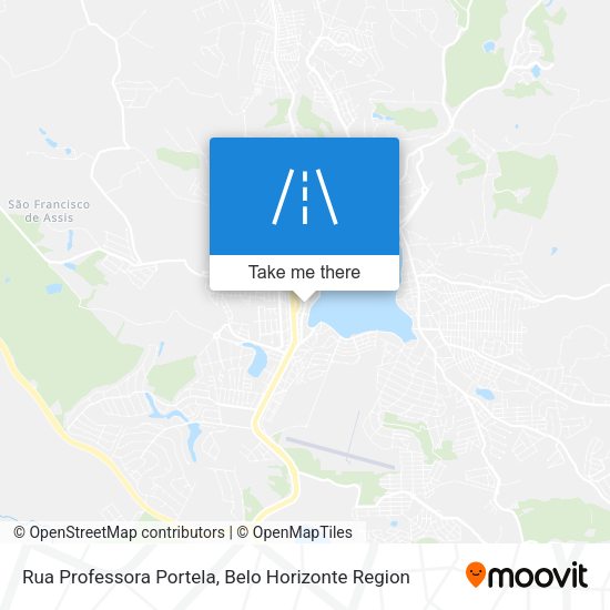 Rua Professora Portela map