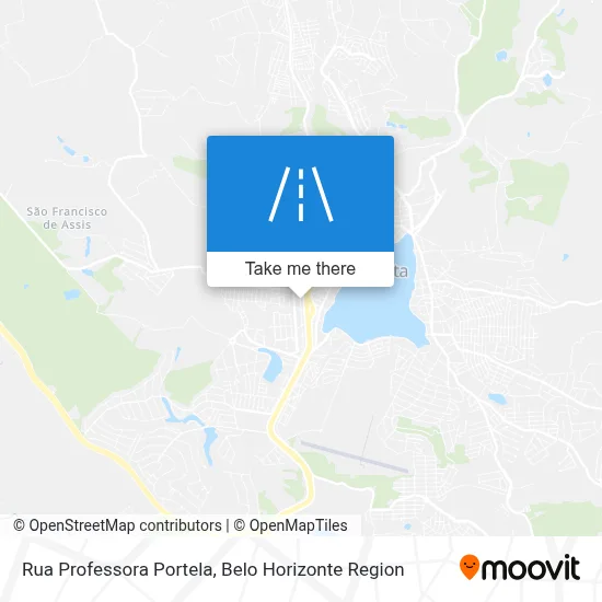 Rua Professora Portela map
