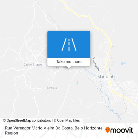 Rua Vereador Mário Vieira Da Costa map