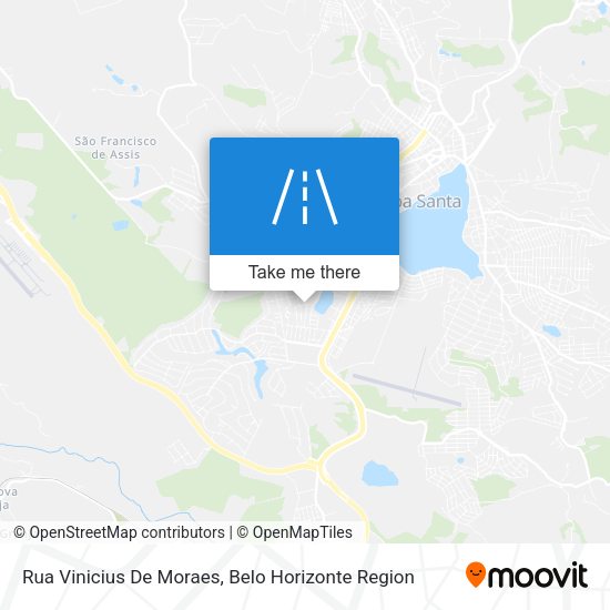 Rua Vinicius De Moraes map