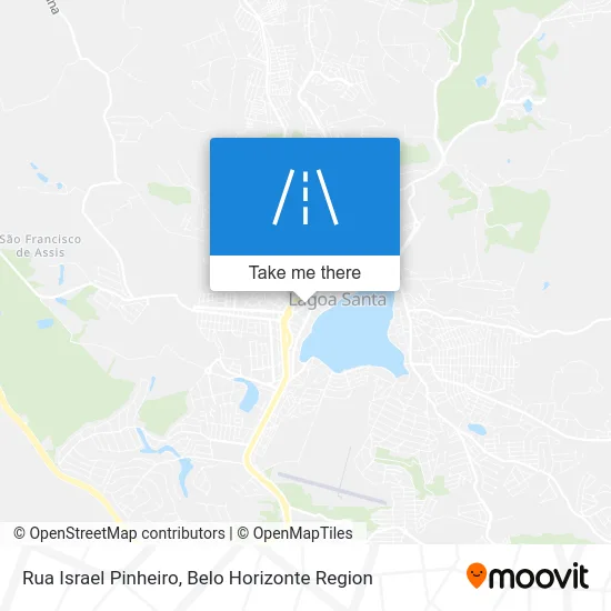 Rua Israel Pinheiro map