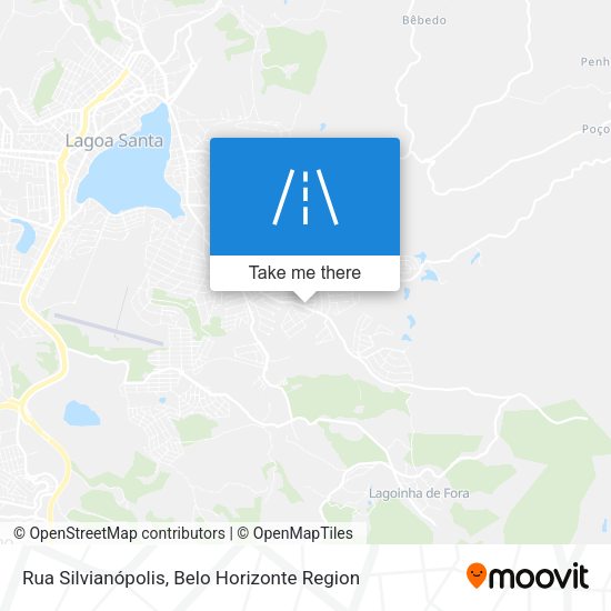Rua Silvianópolis map