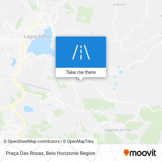 Praça Das Rosas map