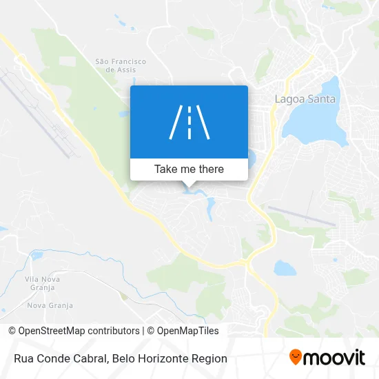 Rua Conde Cabral map
