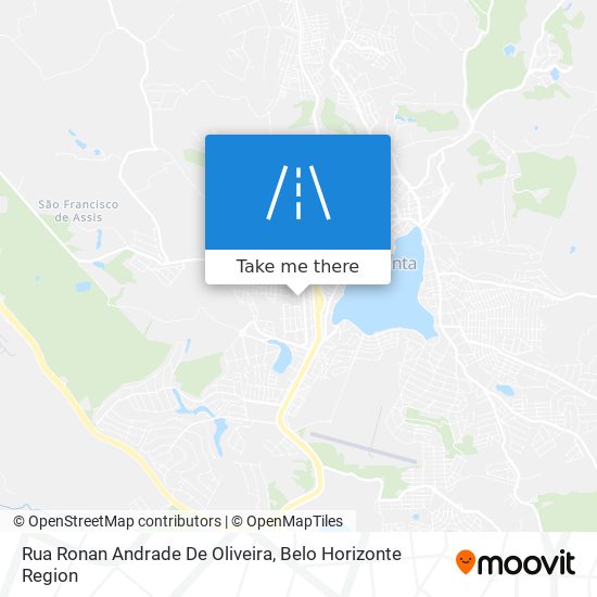 Mapa Rua Ronan Andrade De Oliveira