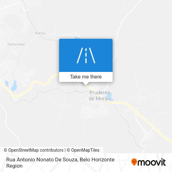 Rua Antonio Nonato De Souza map