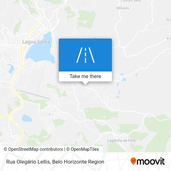 Rua Olegário Lellis map