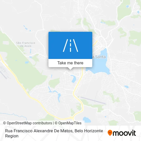 Rua Francisco Alexandre De Matos map