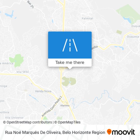 Mapa Rua Noé Marquês De Oliveira