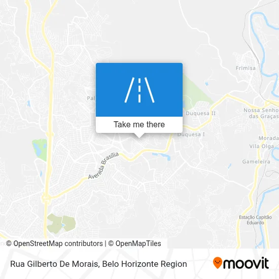 Rua Gilberto De Morais map