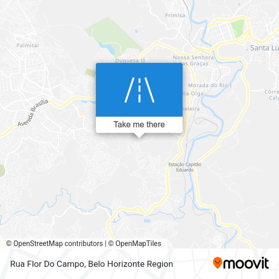 Rua Flor Do Campo map