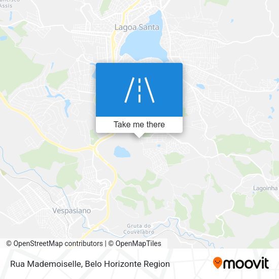 Rua Mademoiselle map