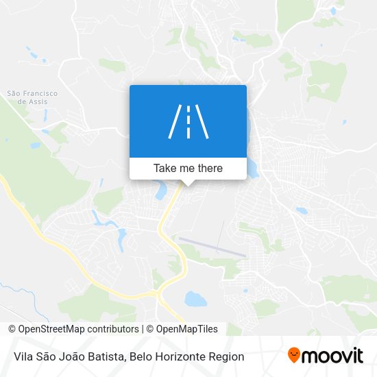 Vila São João Batista map