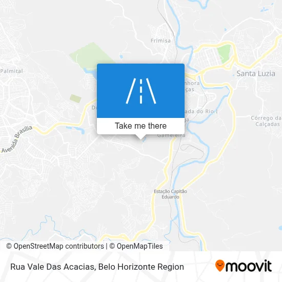 Rua Vale Das Acacias map