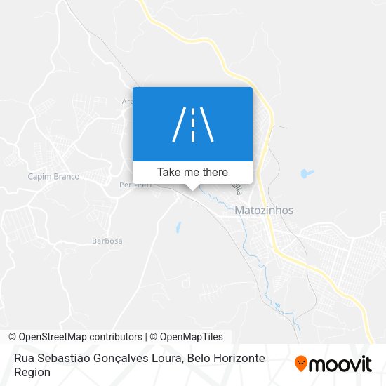 Rua Sebastião Gonçalves Loura map