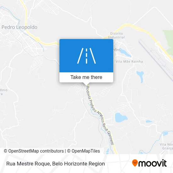 Rua Mestre Roque map