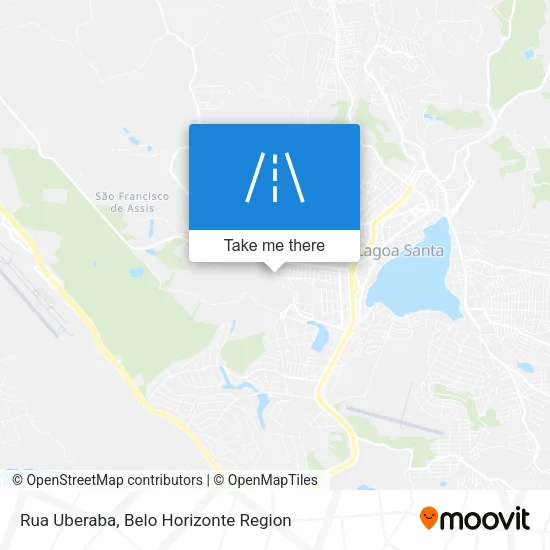 Rua Uberaba map