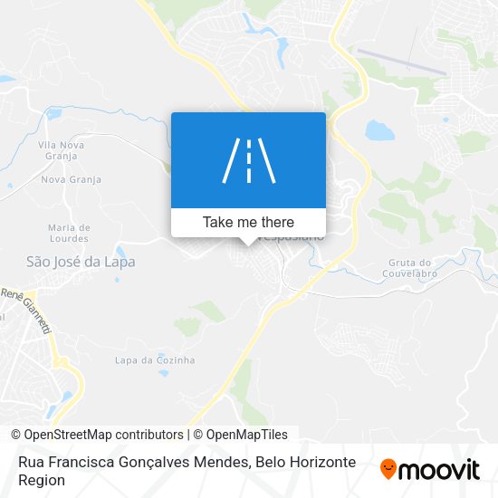 Rua Francisca Gonçalves Mendes map