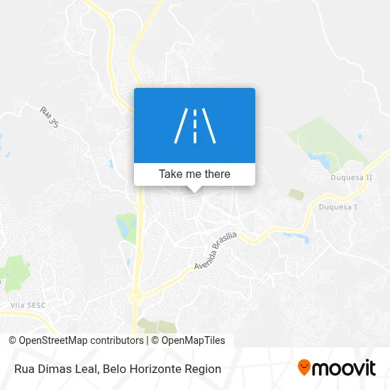 Rua Dimas Leal map