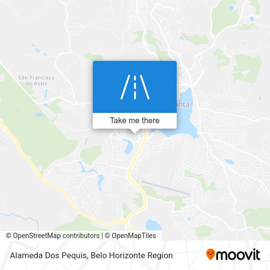Alameda Dos Pequis map