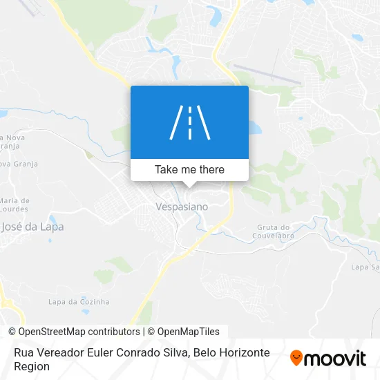 Rua Vereador Euler Conrado Silva map