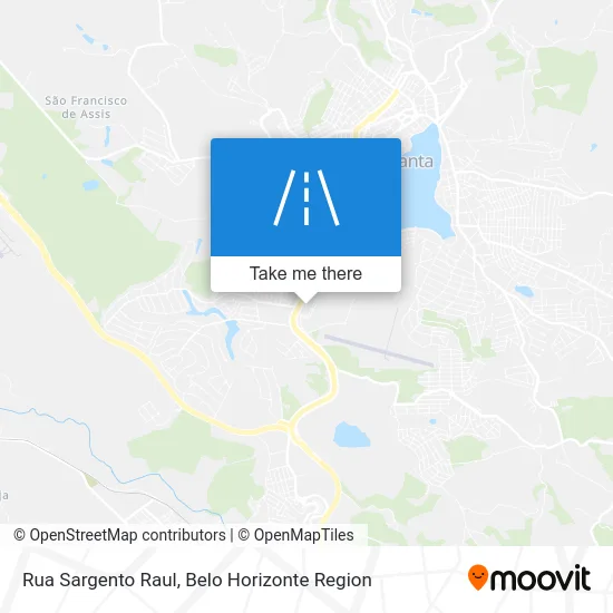Rua Sargento Raul map