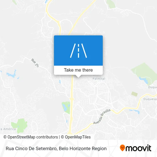 Rua Cinco De Setembro map