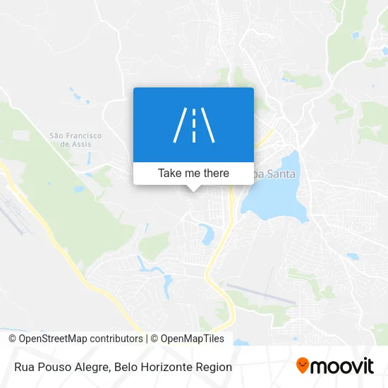 Rua Pouso Alegre map