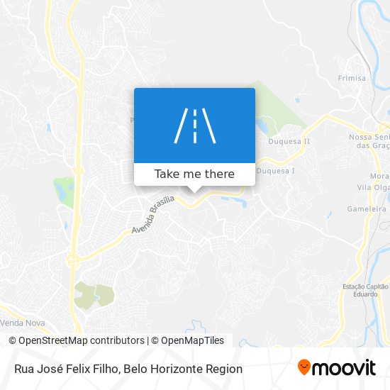 Rua José Felix Filho map