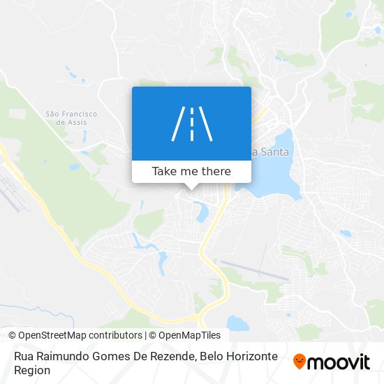 Mapa Rua Raimundo Gomes De Rezende