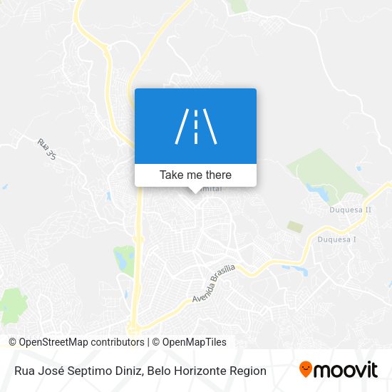 Rua José Septimo Diniz map