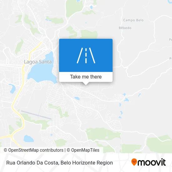 Rua Orlando Da Costa map
