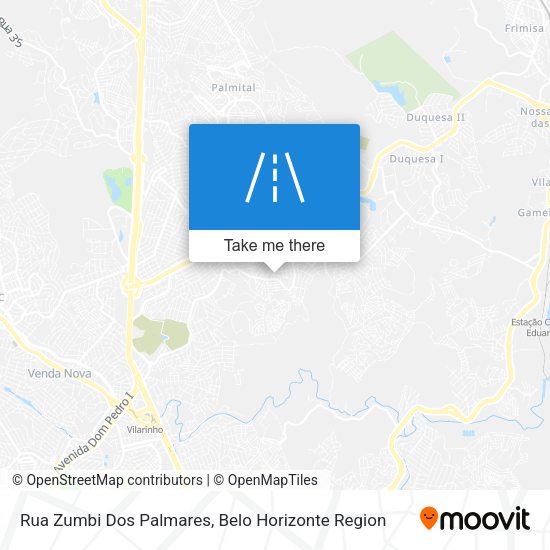 Rua Zumbi Dos Palmares map
