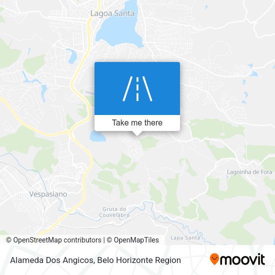 Alameda Dos Angicos map