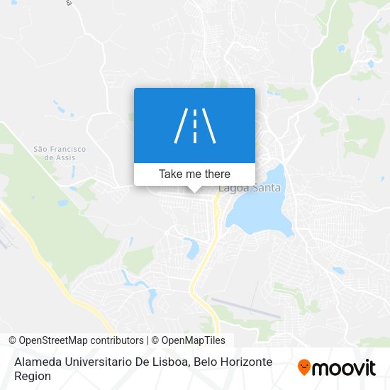 Alameda Universitario De Lisboa map