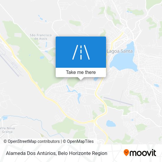 Alameda Dos Antúrios map