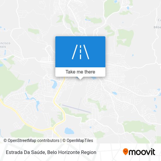 Estrada Da Saúde map